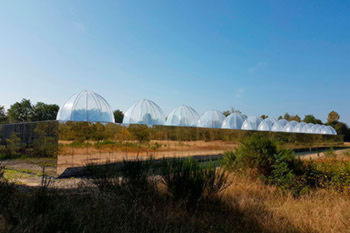 Купол из пленки ETFE для экологических и климатических исследований 