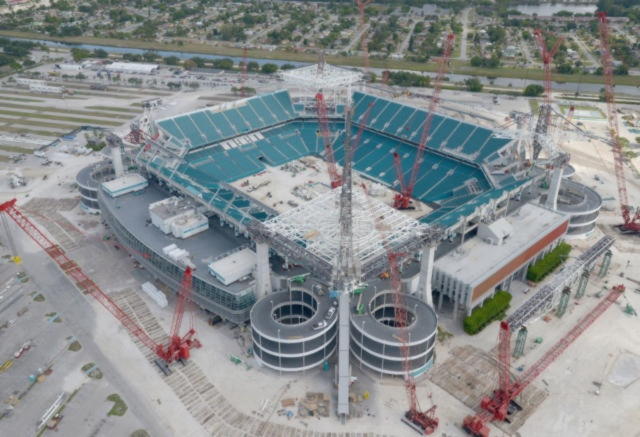 ETFE  для стадиона в Майами